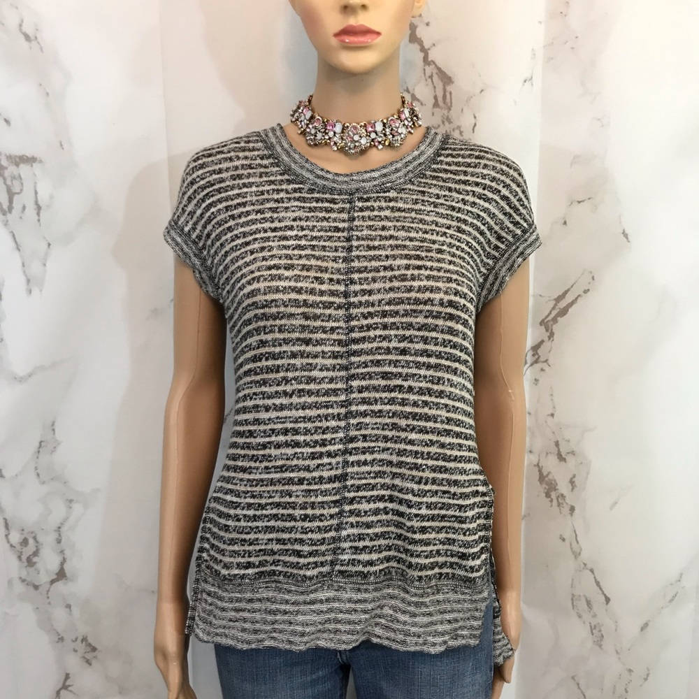 Madewell Side Vent Tunic Tee